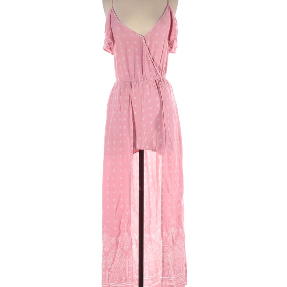 Pink Romper with trail!! Love tree